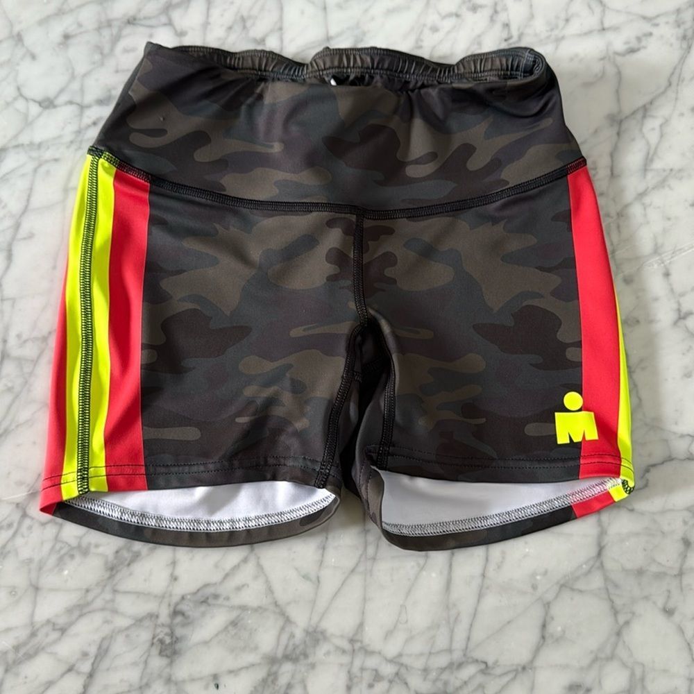 Iron Man Camo Stripe Running Short Women’s Small